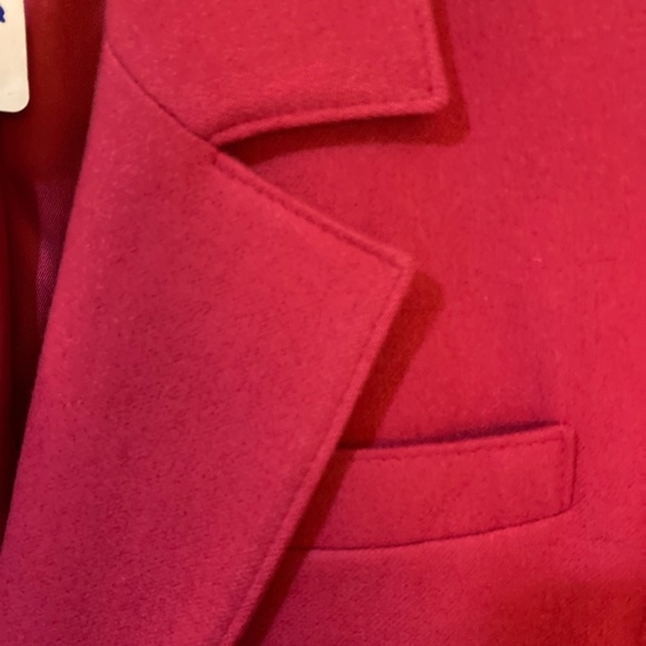 Vintage Hot Pink Wool Pendleton Blazer - Size 10 - Picture 2 of 6